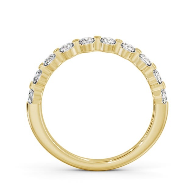 Mae Half Eternity Round Lab Diamond Tension Set Ring